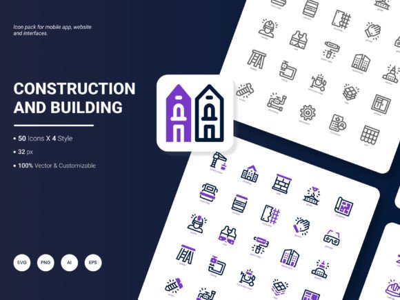 Construction and Building Icon Pack